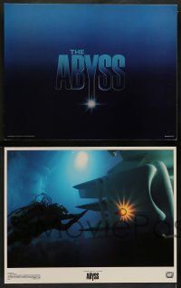 5k013 ABYSS 9 LCs '89 directed by James Cameron, Ed Harris, Mary Elizabeth Mastrantonio
