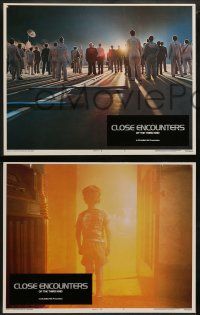 5k108 CLOSE ENCOUNTERS OF THE THIRD KIND 8 LCs '77 Steven Spielberg's sci-fi classic!