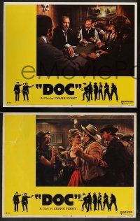 5k137 DOC 8 LCs '71 cool images of Stacy Keach, Faye Dunaway & Harris Yulin!