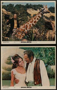 5k139 DOCTOR DOLITTLE 8 LCs R69 Rex Harrison speaks with animals, directed by Richard Fleischer!