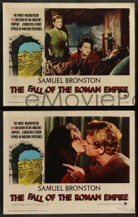 5k154 FALL OF THE ROMAN EMPIRE 8 LCs '64 directed by Anthony Mann, Stephen Boyd & Sophia Loren!