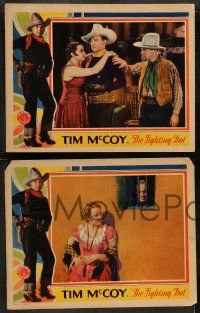 5k827 FIGHTING FOOL 3 LCs '32 great images of sheriff Tim McCoy with Marceline Day!