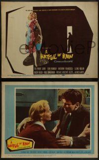5k225 HATFUL OF RAIN 8 LCs '57 Fred Zinnemann early drug classic, Eva Marie Saint & Don Murray!