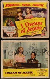 5k256 I DREAM OF JEANIE 8 LCs '52 Ray Middleton, Bill Shirley, Muriel Lawrence, some in blackface!