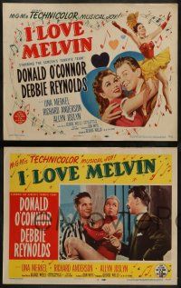 5k257 I LOVE MELVIN 8 LCs '53 Donald O'Connor & Debbie Reynolds, the screen's terrific team!