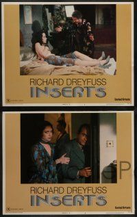 5k263 INSERTS 8 LCs '76 x-rated Richard Dreyfuss, Jessica Harper, Bob Hoskins!