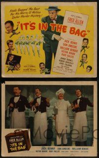 5k273 IT'S IN THE BAG 8 LCs '45 Fred Allen, Don Ameche, Rudy Vallee & Victor Moore!