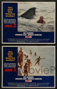 5k774 JAWS 2 4 LCs R80 one good bite deserves another, what could be more terrifying, Scheider!