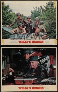 5k294 KELLY'S HEROES 8 LCs '70 Clint Eastwood, Savalas, Don Rickles, Donald Sutherland, WWII!