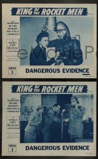 5k841 KING OF THE ROCKET MEN 3 chapter 3 LCs R56 Republic sci-fi serial, great different images!