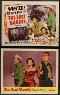 5k308 LAST BANDIT 8 LCs '49 Wild Bill Elliott in a dual role, a criminal wanted for train robbery!