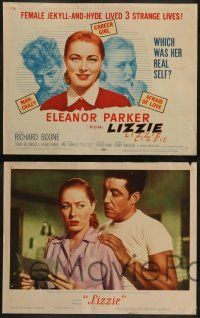5k333 LIZZIE 8 LCs '57 Eleanor Parker as female Jekyll & Hyde in her trampy hussey personality!