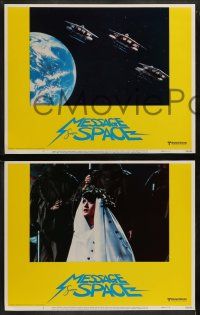 5k372 MESSAGE FROM SPACE 8 LCs '78 directed by Kinji Fukasaku, Sonny Chiba, Vic Morrow!
