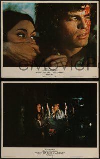 5k732 NIGHT OF DARK SHADOWS 5 LCs '71 David Selby & Nancy Barrett, vampires & witchcraft!