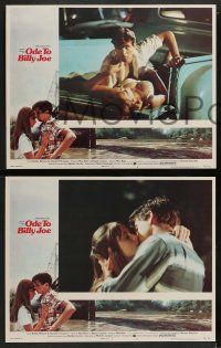 5k733 ODE TO BILLY JOE 5 LCs '76 Robby Benson & Glynnis O'Connor, movie based on Bobbie Gentry song