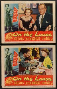 5k429 ON THE LOOSE 8 LCs '51 sexy bad Joan Evans is a teenage girl with age old ideas!