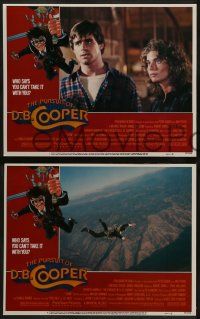 5k454 PURSUIT OF D.B. COOPER 8 LCs '81 sky-diving robbery, Robert Duvall, Treat Williams!