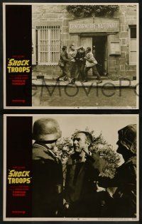 5k507 SHOCK TROOPS 8 LCs '68 Costa-Gavras's Un Homme de Trop, Michel Piccoli, Charles Vanel!