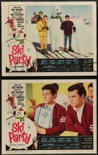 5k515 SKI PARTY 8 LCs '65 Frankie Avalon, Dwayne Hickman, snow a go-go!