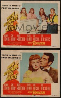5k580 THOSE REDHEADS FROM SEATTLE 8 3D LCs '53 great images of Rhonda Fleming, musical numbers!