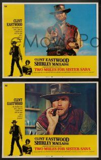 5k600 TWO MULES FOR SISTER SARA 8 int'l LCs '70 gunslinger Clint Eastwood & nun Shirley MacLaine!