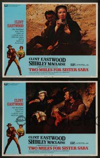 5k807 TWO MULES FOR SISTER SARA 4 LCs '70 gunslinger Clint Eastwood & nun Shirley MacLaine!