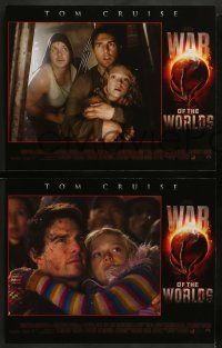 5k619 WAR OF THE WORLDS 8 LCs '05 remake directed by Steven Spielberg starring Tom Cruise!