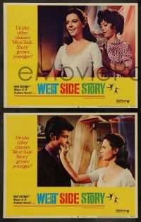5k623 WEST SIDE STORY 8 LCs R68 Academy Award winning classic musical, Natalie Wood, Beymer!