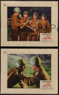 5k642 YOUNG WARRIORS 8 LCs '67 James Drury, Steve Carlson, cool WWII soldier images!