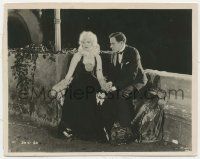 5m112 ADAM & EVA 8x10 key book still '23 Marion Davies in cool gown sitting with T. Roy Barnes!