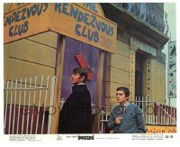 5m009 BEDAZZLED color 8x10 still '68 Dudley Moore & Peter Cook outside the Rendezvous Club!