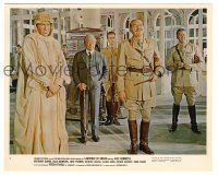 5m053 LAWRENCE OF ARABIA color 8x10 still #3 '62 Peter O'Toole, Claude Rains, Jack Hawkins, Quayle