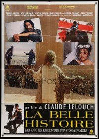 5p125 BEAUTIFUL STORY Italian 1p '92 Claude Lelouch's La belle histoire, different image!