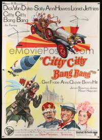 5p063 CHITTY CHITTY BANG BANG Italian 2p '69 Dick Van Dyke, Sally Ann Howes, art of flying car!