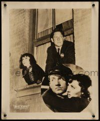 5p002 BIG CITY 14x17 still #2 '37 Luise Rainer & Spencer Tracy close up & looking out window!