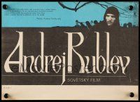 5r066 ANDREI RUBLEV Czech 8x12 R87 Andrei Tarkovsky, different art by Karel Teissig!