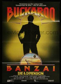 5r216 ADVENTURES OF BUCKAROO BANZAI German '84 Peter Weller science fiction thriller!