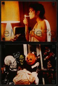5r046 HALLOWEEN III 42 color Dutch 8x11 stills '84 Season of the Witch, horror sequel!