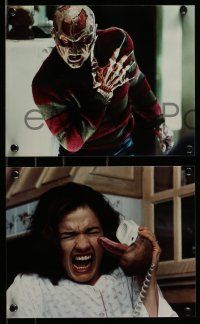5r015 NEW NIGHTMARE 9 color Turkish 8x10 stills '95 images of Robert Englund as Freddy Kruger!