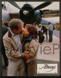 5r781 ALWAYS 12 French LCs '89 Steven Spielberg, Dreyfuss, Holly Hunter, Audrey Hepburn!