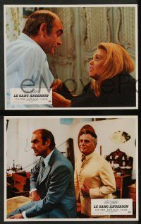 5r782 ANDERSON TAPES 12 French LCs '71 Sean Connery & robbers, Dyan Cannon, Sidney Lumet!