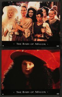 5r853 BABY OF MACON 8 French LCs '93 directed by Peter Greenaway, Julia Ormond has a virgin birth!