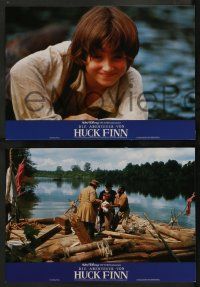 5r706 ADVENTURES OF HUCK FINN 8 German LCs '93 Elijah Wood as Huckleberry, Courtney Vance as Jim!