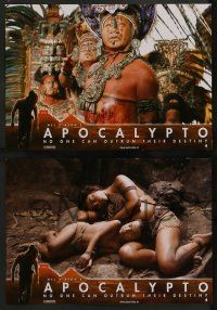 5r627 APOCALYPTO 8 Swiss LCs '07 directed by Mel Gibson, Rudy Youngblood!