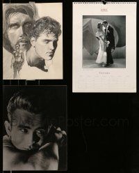 5s283 LOT OF 3 MISCELLANEOUS ITEMS '90s James Dean, Astaire & Rogers & Jeffrey Hunter!
