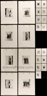 5s035 LOT OF 23 WOMAN'S WORLD 8X11 KEYBOOK STILLS '54 cool publicity images of the top cast!