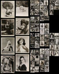5s023 LOT OF 77 8X10 STILLS '60s-70s many great portraits of pretty female stars + movie scenes!
