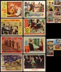 5s222 LOT OF 21 1950S LOBBY CARDS '50s great scenes from a variety of different movies!