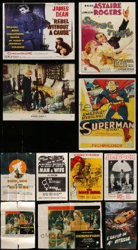 5s087 LOT OF 11 POSTERS, LOBBY CARDS & REPROS '70s-80s a variety of great artwork & photo images!
