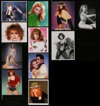 5s298 LOT OF 11 ANN-MARGRET COLOR REPRO 8X10 PHOTO '80s great portraits of the sexy actress!